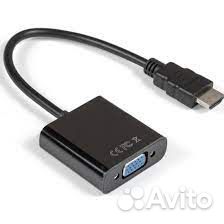 Адаптер VGA to hdmi Переходник конвертер hdmi vga