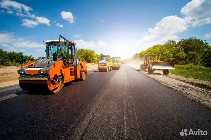 Рабочий на благоустройство дорог