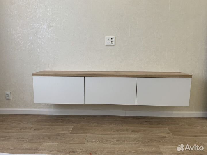 Навесная тумба под тв