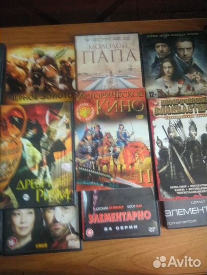 Dvd диски.б/у с фильмами