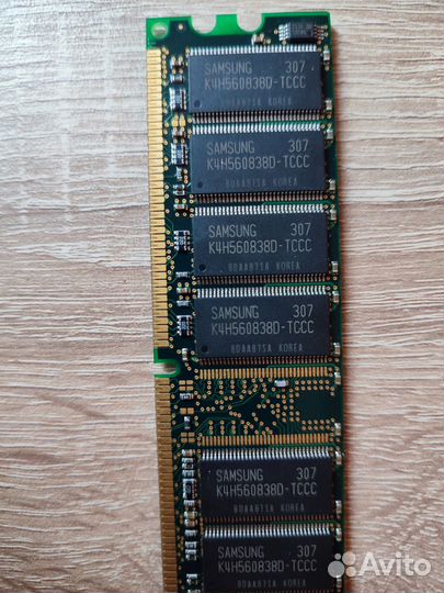 512Mb DDR 400MHz Samsung dimm