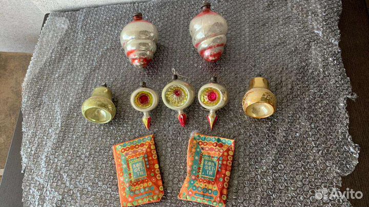 Елочные игрушки СССР редкие