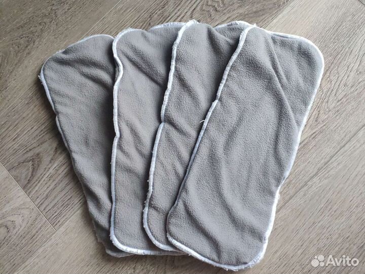 Впитывающие вкладыши в многоразовые подгузники