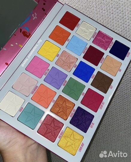 Палетка jeffree star,PatrickTa,Stila,Beautyblender