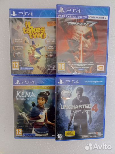 Игры на ps4 диски (обмен)