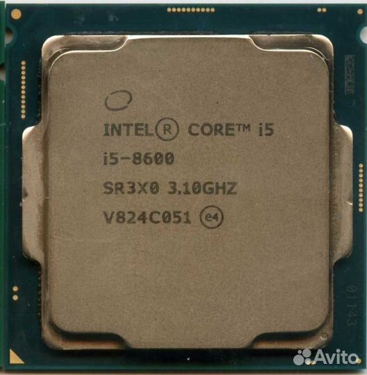 Процессор Intel Core i5-8600-v2 3.1 Ghz S-1151