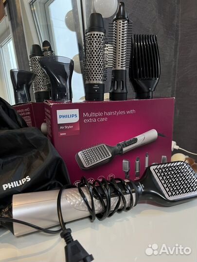 Фен щетка philips