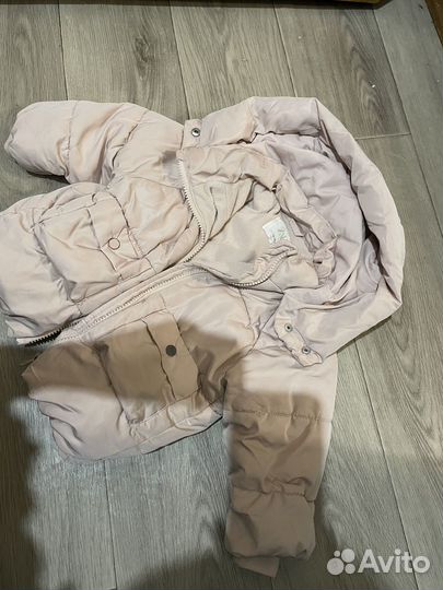 Куртка zara для девочки 86