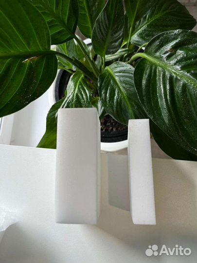 Меламиновые губки 4 штуки в упаковке