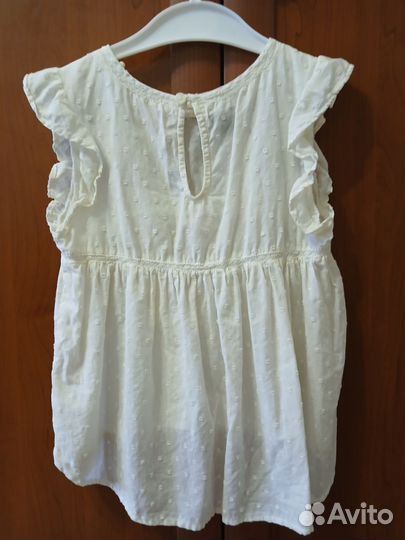 Блузка летняя для девочки Kiabi 6A 114-129 см