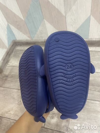 Сабо пляжные детские