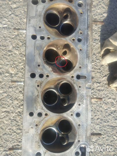Головка блока renault logan