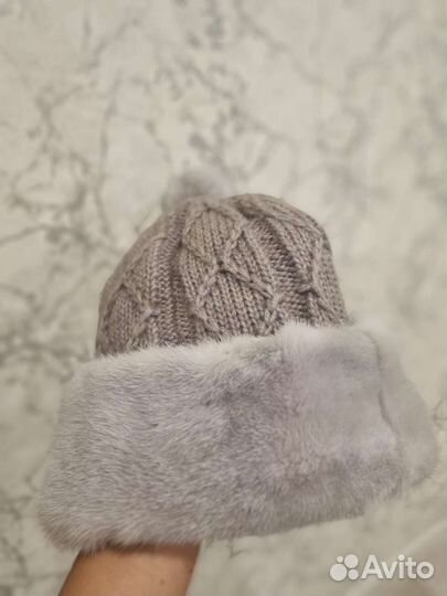 Шапка женская норка