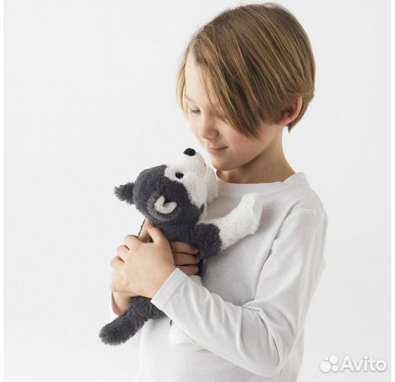 Игрушка IKEA хаски собака