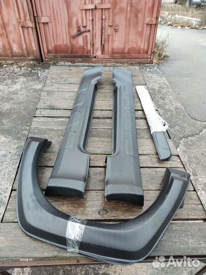 Пластиковый обвес нива 3д