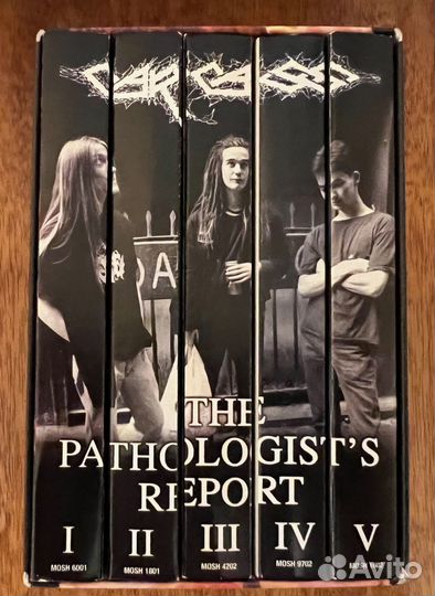 Лимитированный CD бокс Carcass