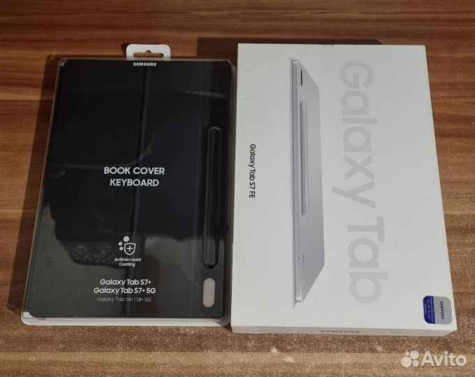 Samsung Galaxy Tab S7 FE + Клавиатура