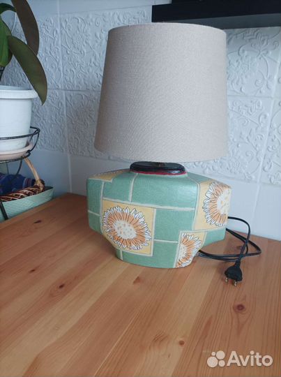 Лампа настольная, ночник керамика+ IKEA