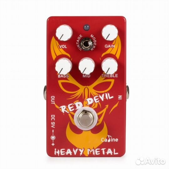 Caline CP-30 “Red Devil” Heavy Metal педаль эффект