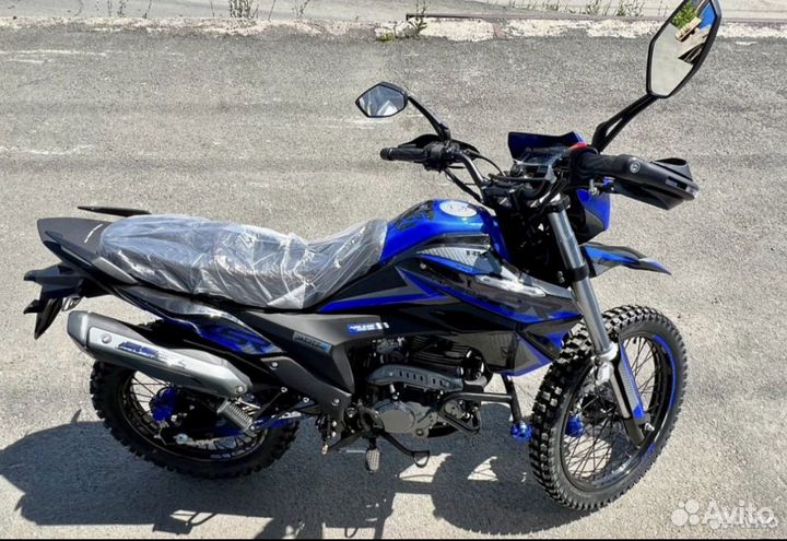 Новый мотоцикл racer RC300-GY8K XSR синий
