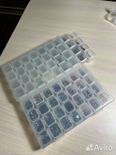 Набор страз (стекло) для дизайна ногтей