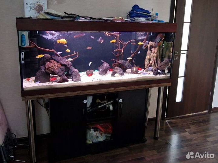 Аквариум с тумбой 400 литров