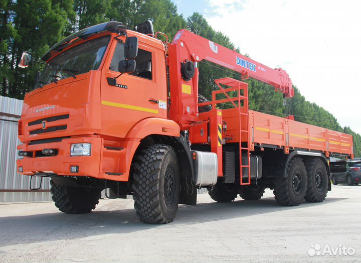 Кран манипулятор кму Dintek LS2056H