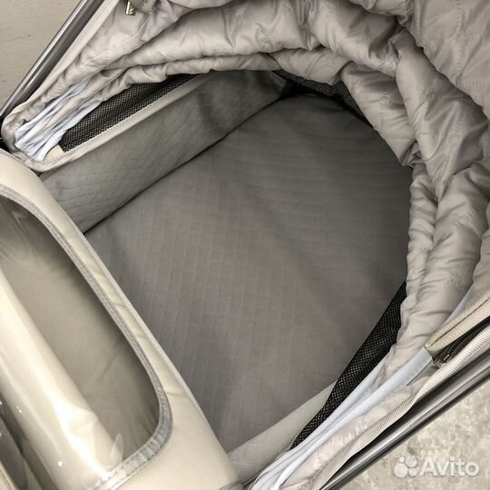 Коляска детская 2в1 Luxmom 608 эко-кожа