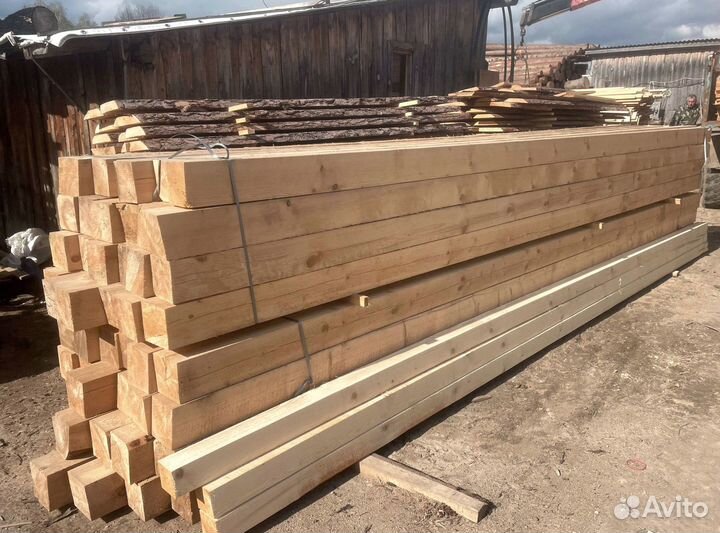 Брус строительный