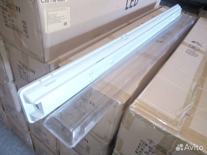 Светильник дсп 36Вт (аналог лсп) IP65 без ламп