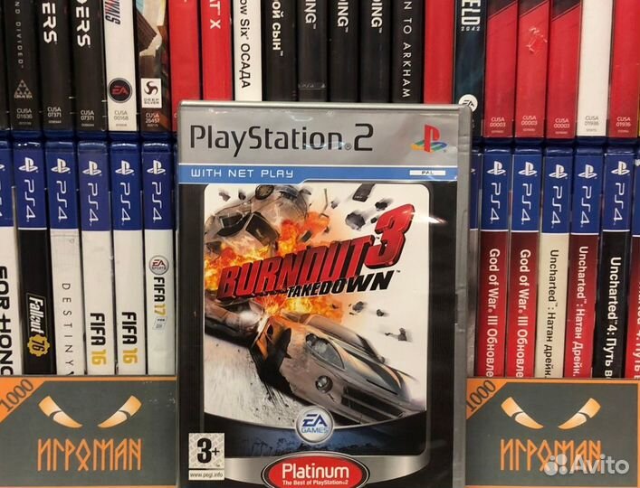 Игры PS2 Burnout 3: Takedown