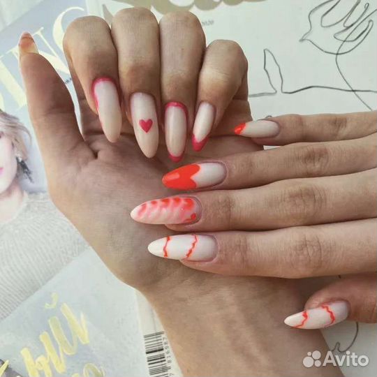 Наращивание ногтей на дому