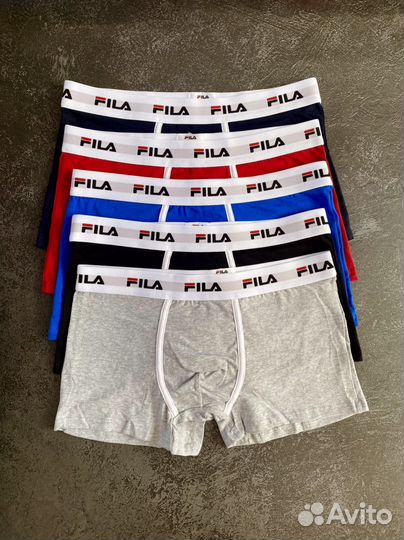 Трусы мужские боксеры fila