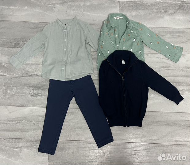 Одежда пакетом для мальчика 104-110