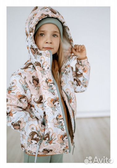 Куртка демисезонная для девочки 104