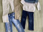 Джинсы, штаны рост 98-104, свитер