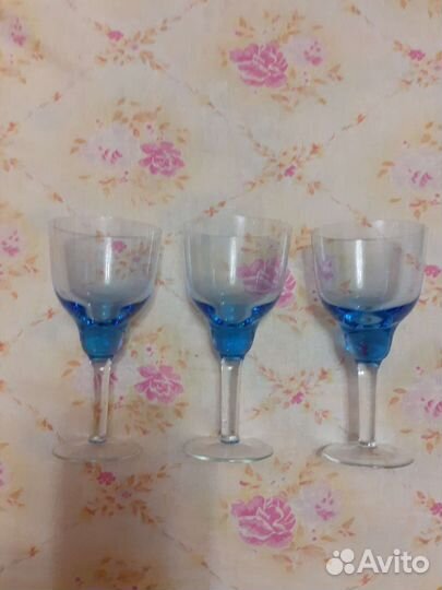 Фужер цветное стекло