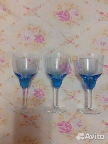 Фужер цветное стекло