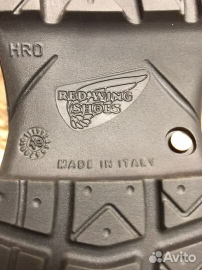 Ботинки red wing made in italy размер 41 и 46-47