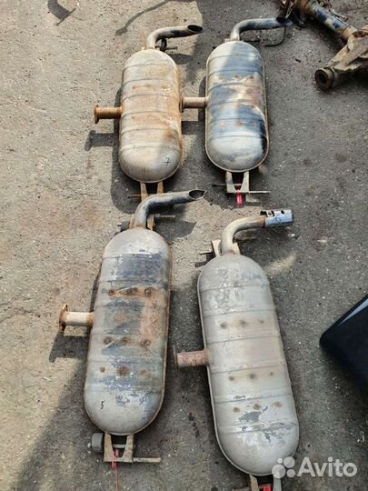 Глушитель бочка для Lifan X60