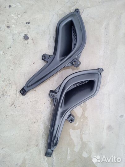 Заглушки противотуманных фар hyundai solaris 1