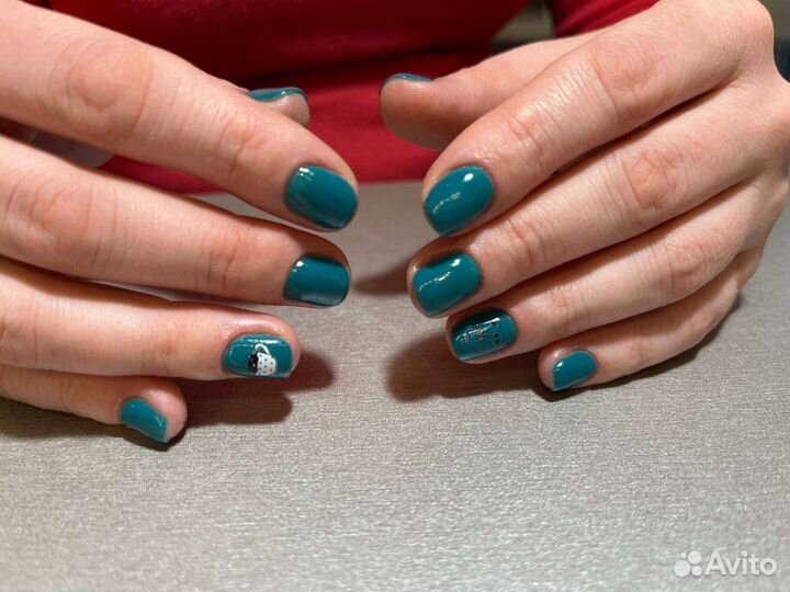 Маникюр с покрытием