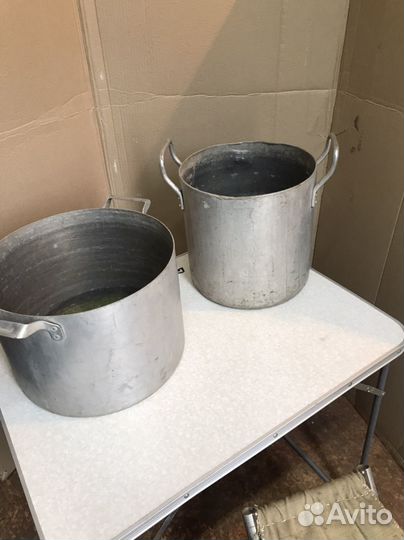 Кастрюля алюминиевая