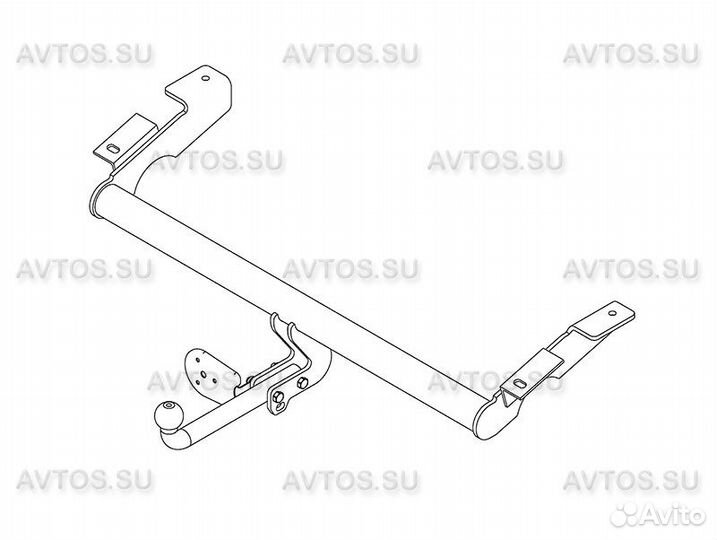 Фаркоп на ваз 2123,2123 (оборудованные гбо)