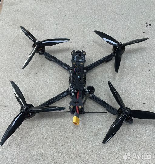 Дрон 7 дюймов фпв, коптер специального назначения