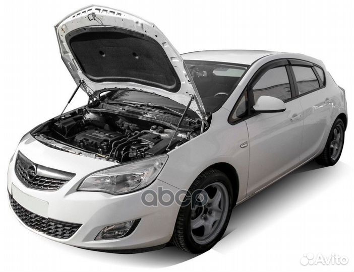 Газовые упоры капота для Opel Astra J