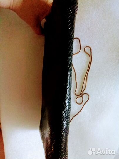 Сумка натуральная крокодил Роберто Кавалли