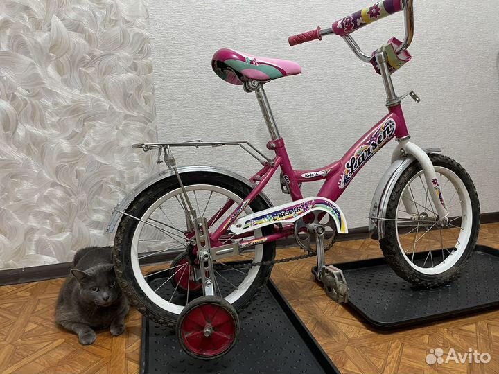 Детский велосипед для девочки 16