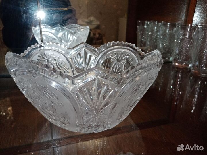 Хрустальная посуда СССР