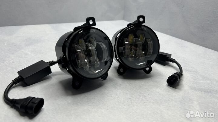 Противотуманные фары Лада Приора 7 линз 1 режим